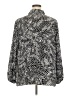 Kasper 100% Polyester Animal Print Silver 3/4 Sleeve Blouse Size 3X - photo 2