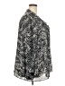 Kasper 100% Polyester Animal Print Silver 3/4 Sleeve Blouse Size 3X - photo 4