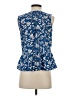 Fortune + Ivy 100% Polyester Blue Sleeveless Blouse Size S - photo 2