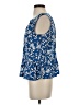 Fortune + Ivy 100% Polyester Blue Sleeveless Blouse Size S - photo 5