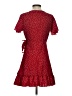 Unbranded 100% Polyester Polka Dots Red Cocktail Dress Size S - photo 2