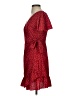 Unbranded 100% Polyester Polka Dots Red Cocktail Dress Size S - photo 5