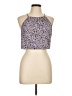 Shein 100% Polyester Purple Tank Top Size L - photo 1