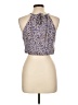 Shein 100% Polyester Purple Tank Top Size L - photo 2
