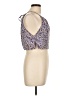 Shein 100% Polyester Purple Tank Top Size L - photo 4