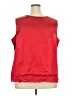 Denim 24/7 100% Polyester Red Sleeveless Blouse Size 26 - photo 1