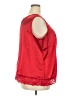 Denim 24/7 100% Polyester Red Sleeveless Blouse Size 26 - photo 5