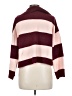 Wild Fable Color Block Burgundy Pullover Sweater Size M - photo 2