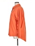 Athleta Solid Orange Long Sleeve Button-Down Shirt Size XL - photo 5