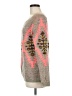 Tea n Rose Print Gray Pullover Sweater Size Med - Lg - photo 5