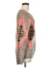 Tea n Rose Print Gray Pullover Sweater Size Med - Lg - photo 4