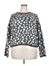 New York & Company 100% Polyester Animal Print Gray Pullover Sweater Size XXL - photo 1
