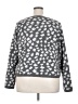 New York & Company 100% Polyester Animal Print Gray Pullover Sweater Size XXL - photo 2