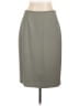 Le Suit 100% Polyester Solid Gray Formal Skirt Size 10 - photo 1