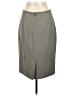 Le Suit 100% Polyester Solid Gray Formal Skirt Size 10 - photo 2