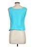 Jessica Howard 100% Polyester Teal Sleeveless Top Size 10 - photo 2