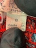 Pink Rose 100% Polyester Paisley Red Romper Size S - photo 5