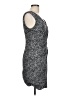Express Tweed Silver Black Casual Dress Size 10 - photo 4