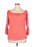 MPH Collection 100% Rayon Orange 3/4 Sleeve Blouse Size 2X - photo 1