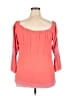 MPH Collection 100% Rayon Orange 3/4 Sleeve Blouse Size 2X - photo 2