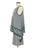 Max Edition Chevron-herringbone Gray Casual Dress Size M - photo 5