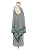 Max Edition Chevron-herringbone Gray Casual Dress Size M - photo 4