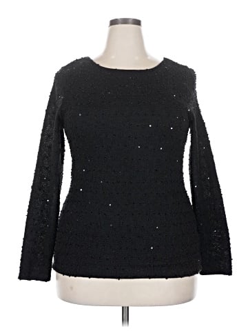 Jennifer Lopez Long Sleeve Top (view 1)