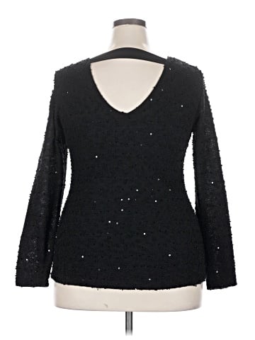 Jennifer Lopez Long Sleeve Top (view 2)