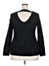 Jennifer Lopez Black Long Sleeve Top Size XL - photo 2