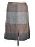 Assorted Brands Plaid Gray Burgundy Casual Skirt Size 14 - photo 2