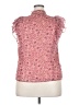 Assorted Brands 100% Polyester Pink Sleeveless Blouse Size XXL (estimated) - photo 2