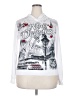 Assorted Brands 100% Polyester Graphic White Pullover Hoodie Size 2X - photo 1