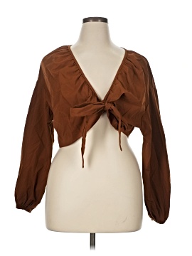 Shein Curve 3/4 Sleeve Blouse