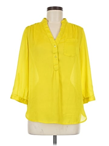 The Limited 3/4 Sleeve Button-Down Shirt (view 1)