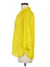 The Limited Yellow 3/4 Sleeve Button-Down Shirt Size M - photo 5