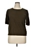 Talbots Brown Short Sleeve Top Size XL - photo 1