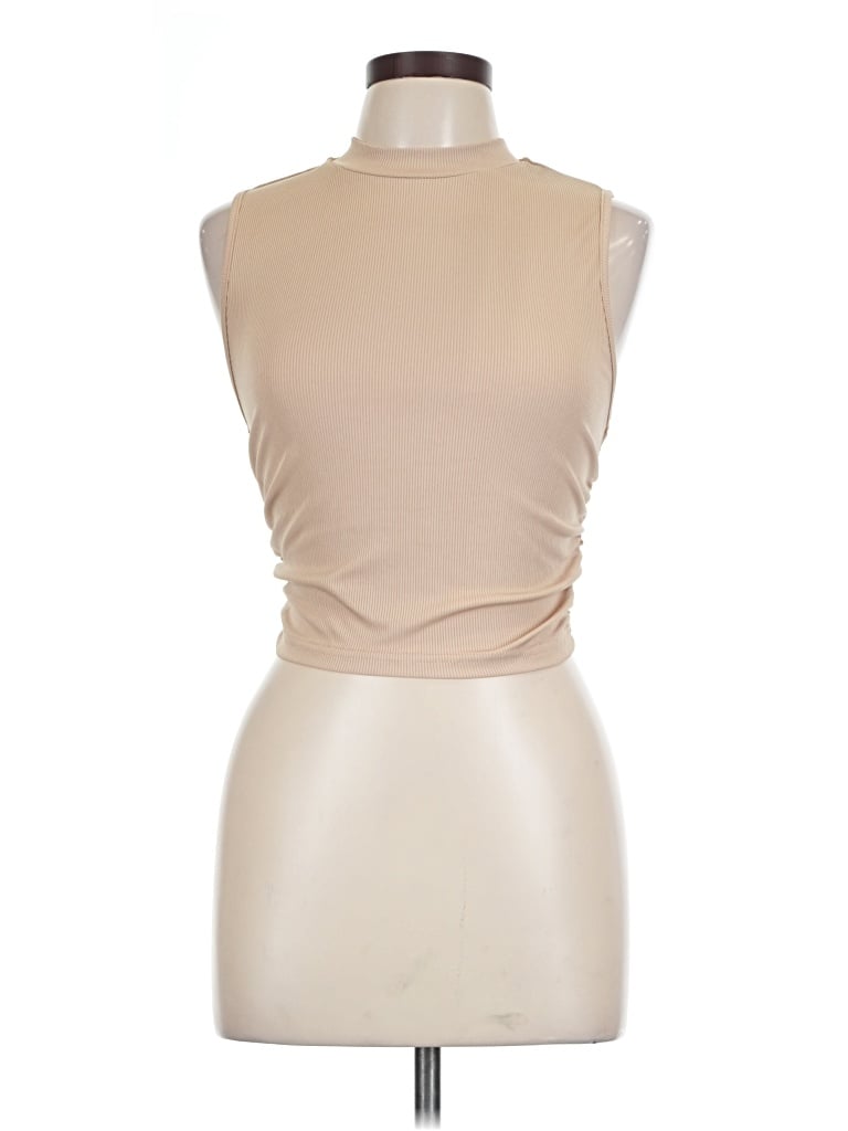 Pre-owned Cider Sleeveless T-shirt In Brown