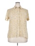 El Corte Ingles Stars Ivory Short Sleeve Blouse Size EU 50 / US 18-20 - photo 1