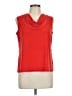 Coldwater Creek Red Sleeveless Blouse Size 12 - photo 1