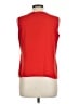 Coldwater Creek Red Sleeveless Blouse Size 12 - photo 2