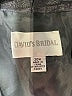 David's Bridal Metallic Gray Jacket Size 20 - photo 6