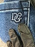 DG^2 by Diane Gilman Solid Blue Jeans Size 10 - photo 8