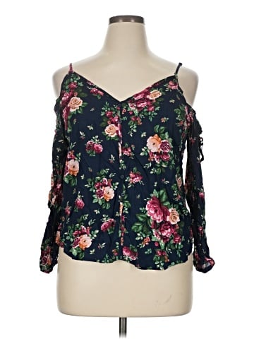 Ambiance 3/4 Sleeve Blouse (view 1)