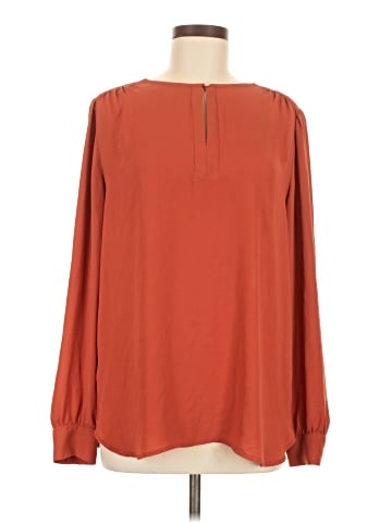 Ann Taylor LOFT Long Sleeve Blouse (view 1)