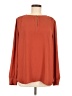 Ann Taylor LOFT 100% Polyester Orange Long Sleeve Blouse Size M - photo 1