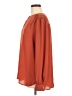 Ann Taylor LOFT 100% Polyester Orange Long Sleeve Blouse Size M - photo 5