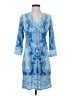 Hale Bob Paisley Blue Casual Dress Size S - photo 1