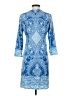 Hale Bob Paisley Blue Casual Dress Size S - photo 2