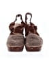 Korks Brown Tan Heels Size 9 - photo 2