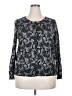 Lane Bryant Paisley Silver Cardigan Size 18 - 20 Plus - photo 1